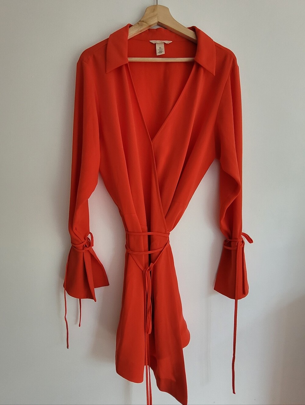 H&M Red Wrap Dress